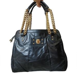 Marc Jacobs Black Leather Shoulder Bag